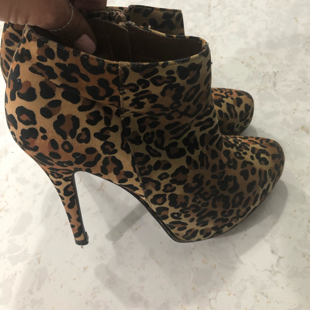 Leopard Print Boot